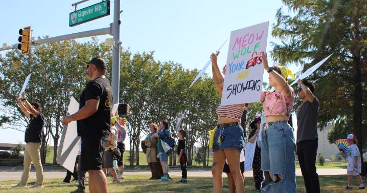 Grapevine Meow Wolf workers stage walkout with planned 3