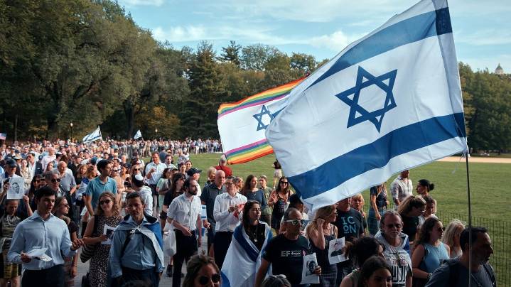 Jews are celebrating Sukkot, a 7-day holiday intended as a time of joy
