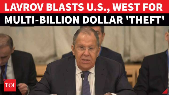 'American Thieves': Lavrov's Unsparing Attack On West For 'Usurping' Billions From Muslim Nation