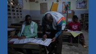 Ivory Coast counts votes in key election with incumbent Ouattara predicted to win fourth term