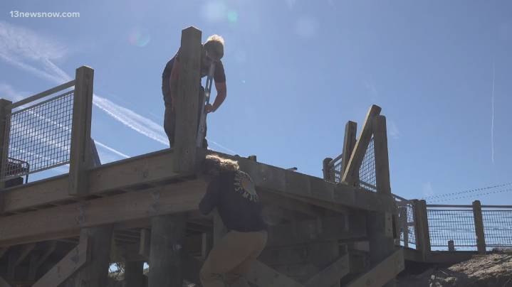 Norfolk removes Ocean View ramp after extreme erosion damage