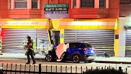 Man dies after crashing into Cleveland beauty supplies store