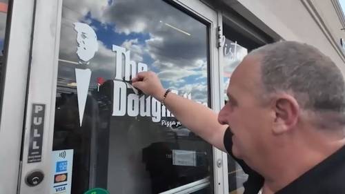 The Doughfather Pizzeria in Monroe Township, NJ told to change logo resembling that of 'The Godfather'