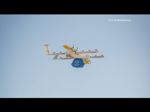 Woodstock takes flight with new drone deliveries from Walmart