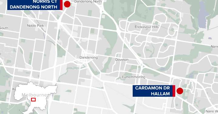 Melbourne news: Three men charged after robbery in Hallam using stolen Toyota's