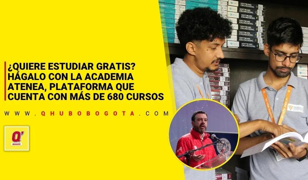 ¿Quiere estudiar gratis? La Academia Atenea cuenta con más de 680 cursos