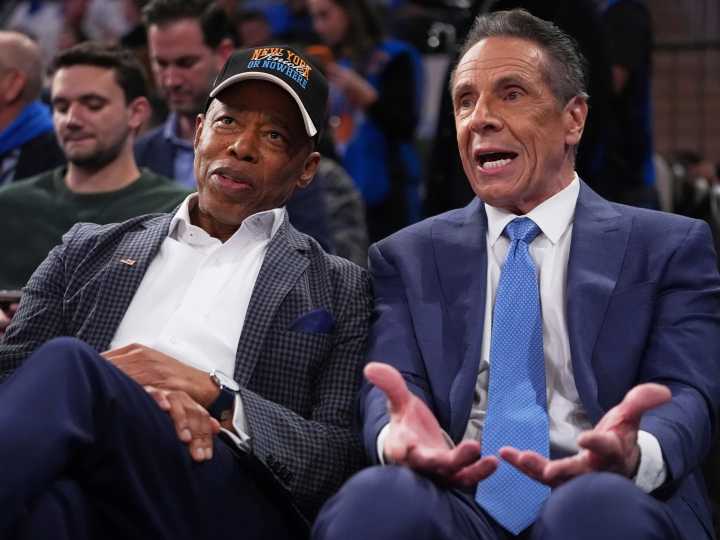 Eric Adams respaldará a su antiguo rival Andrew Cuomo en la carrera por la alcaldía de Nueva York, pese a haberlo llamado “una serpiente y un mentiroso”