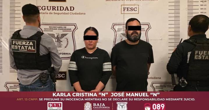 Detienen a dos presuntos traficantes de drogas