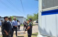 Entregan armas menos letales a la División Cabinas de Vigilancia