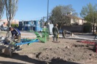 Neuquén suma un nuevo parque: así será la plaza de Boca con su juego de dinosaurios