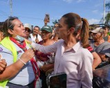 Alimentación, agua y limpieza, prioridad en atención a afectados por lluvias: Sheinbaum