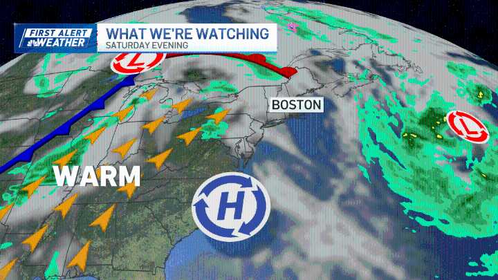 Nor’easter moves out, warmup coming this weekend in Mass.