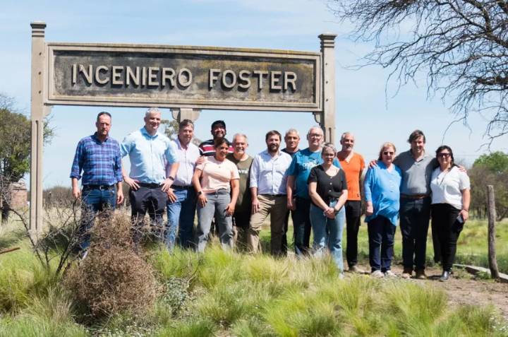 Ingeniero Foster quedó incorporado a la red de fibra óptica provincial