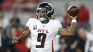 Raheem Morris: Michael Penix Jr. said he was OK to finish, will be evaluated on Monday