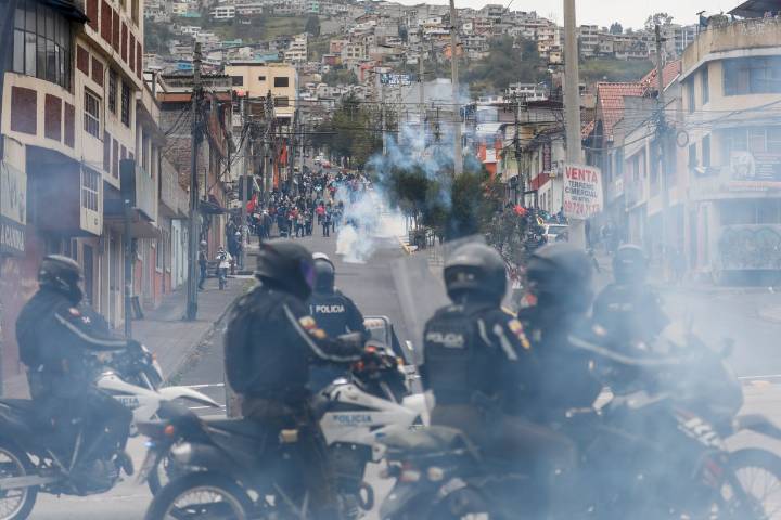 Ecuador: bloqueos y represión en el Día de la Resistencia