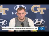 Georgia Tech players discuss big win over Virginia Tech, 6