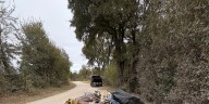 Over 1,000 pounds of garbage illegally dumped on a McLennan County road