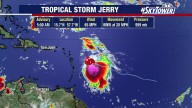 Tropical Storm Jerry expected to strengthen as it swirls past Leeward Islands