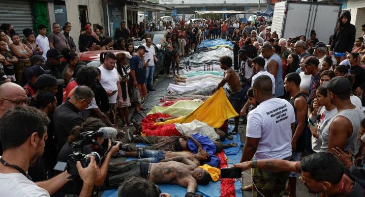 Río de Janeiro | Brasil: Suben a 132 los muertos en operación policial más letal de la historia de la ciudad costera | Comando Vermelho