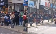Una multitud por un empleo en La Plata: cientos de jóvenes hicieron cuadras de cola para dejar CV en un local de 12