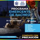 Atenderá Municipio con bacheo ocho zonas