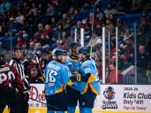 Walleye captain Hawkins tallies hat trick in 6