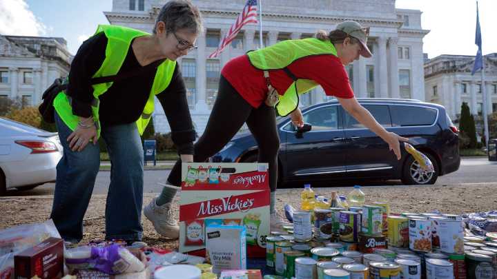 Judge gives Trump administration until Monday to have a plan for SNAP benefits : NPR