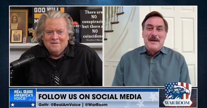 Mike Lindell Stuns Steve Bannon With Potential Run for Governor