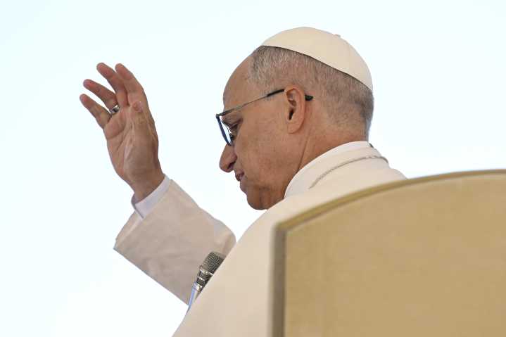 Pope Leo XIV, in his first major document, says the poor evangelize us
