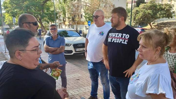Con Málaga denuncia el “abandono institucional” de Palma-Palmilla y pide un plan integral