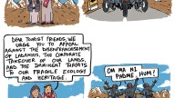 On Ladakh | Green Humour by Rohan Chakravarty