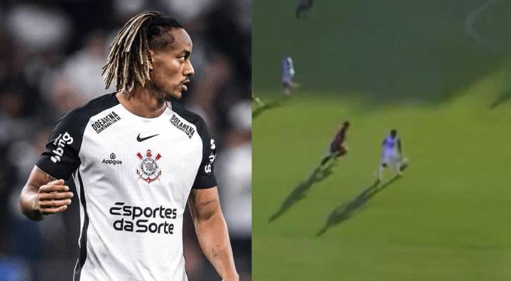 ¡Mal regreso! El errado pase de André Carrillo en ataque que Corinthians lamentó