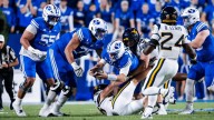 Bear Bachmeier Sets Program record With 5th Rushing Score