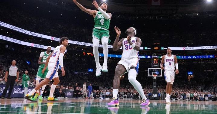 Maxey scores 40 points as 76ers rally to beat Celtics 117