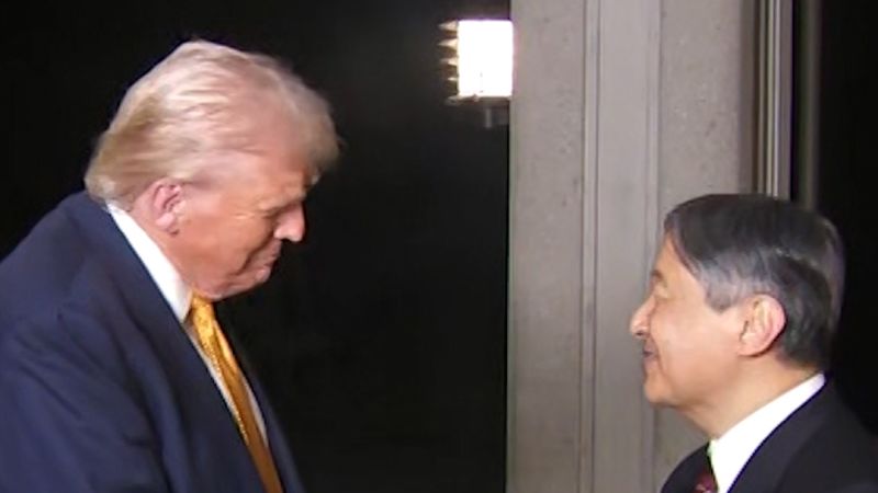 Trump receives warm welcome in Japan