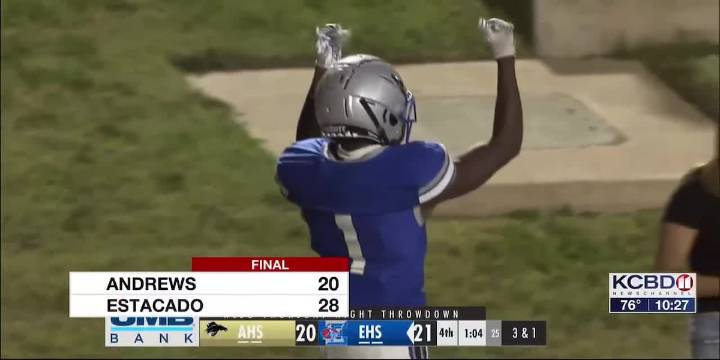 Estacado’s three 4Q TD’s propel the Matadors to a 28