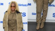 Mary J. Blige Lives Up to Her Boot Queen Fame in Gucci Thigh