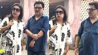 'Bas Yehi Karo Tumlog': Farah Khan IRKED As Paps Record Her While Talking To Ashoke Pandit At Satish Shah's Funeral In Mumbai
