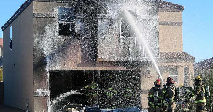 No injuries in garage fire on Granite Circle