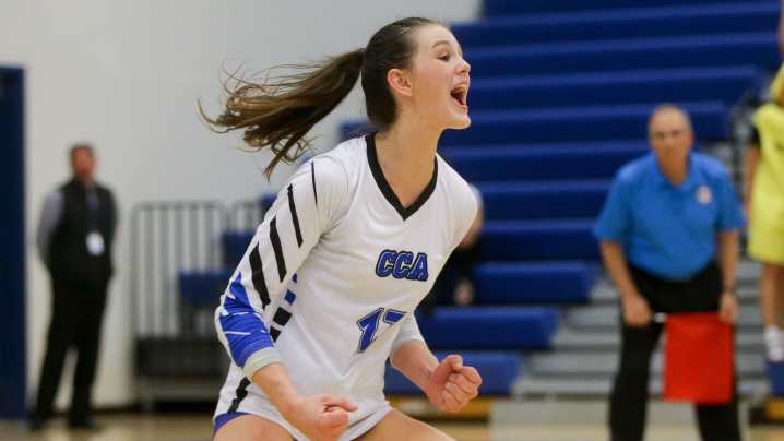 CCA volleyball star Averie Lower talks WaMaC title win over Solon