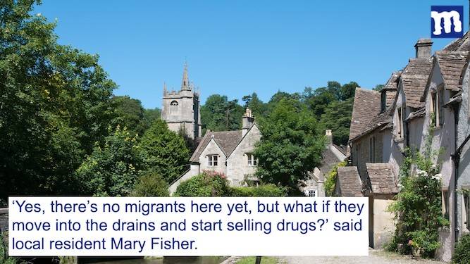 Reform polling highest in crucial 'paranoid bastards who live in a village' demographic