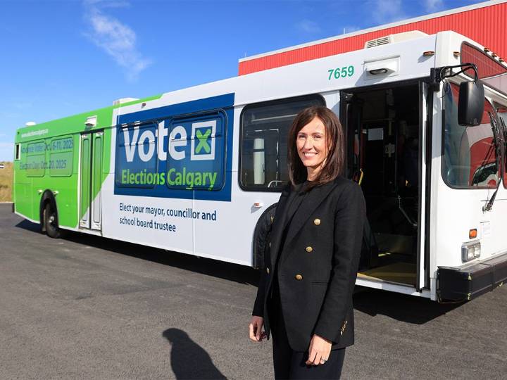 Vote Bus returns to Calgary for 2025 municipal election