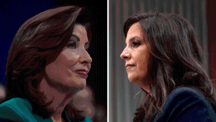 Stefanik narrowly leading Hochul in NY gov race: Poll