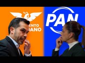 Máynez responde a Sheinbaum y niega alianza entre PAN y MC: ‘No puede meternos en la misma canasta’