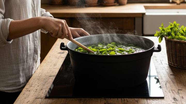 Por qué se recomienda hervir hojas de menta en casa y qué beneficios trae hacerlo