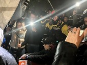 Portland police clear ICE protesters’ tents, warn of broader stepped