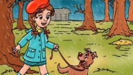 Acertijo visual: encontrá el error de la imagen de la niña y el perro en tan solo 15 segundos