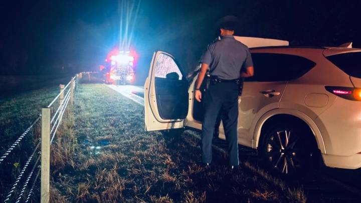 Lakeville FD reminds drivers of safety tips after vehicle hits deer, sends 4 to hospital
