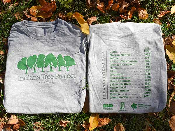 Indiana Tree Shirts relaunch with new design to fund state forest planting