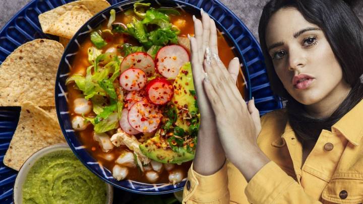 Rosalía prueba por primera vez el pozole mexicano: ‘me ha encantado’